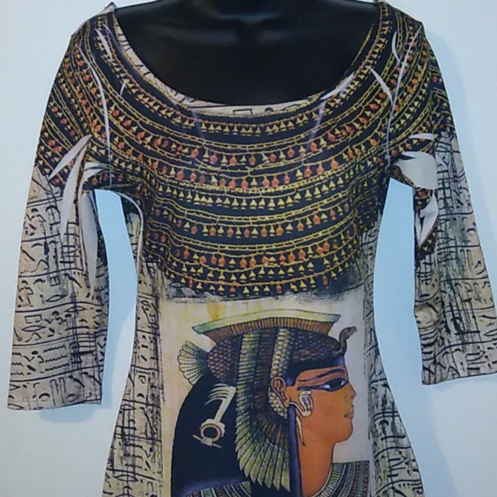 Nubian print dress